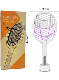 Generic Electric Mosquito Swatter White/Purple  - Image 2