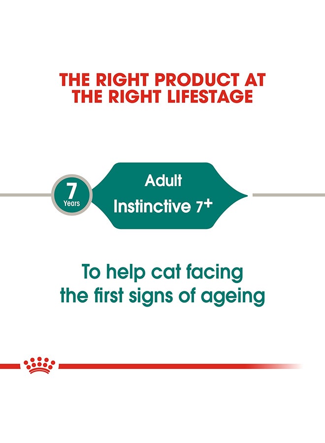 ROYAL CANIN 12-Piece Feline Health Nutrition Instinctive +7 Gravy Wet Food Pouches 85grams  - Image 5