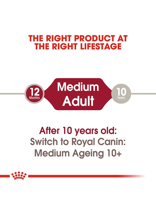 ROYAL CANIN Health Nutrition Medium Adult Wet Food Pouches 140g Pack Of 10  - Image 5