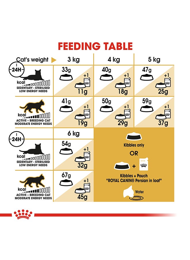 ROYAL CANIN - Feline Breed Nutrition Persian Adult 2kg - Image 1