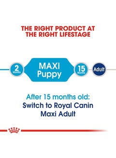 ROYAL CANIN Size Health Nutrition Maxi Puppy 1kg  - Image 5