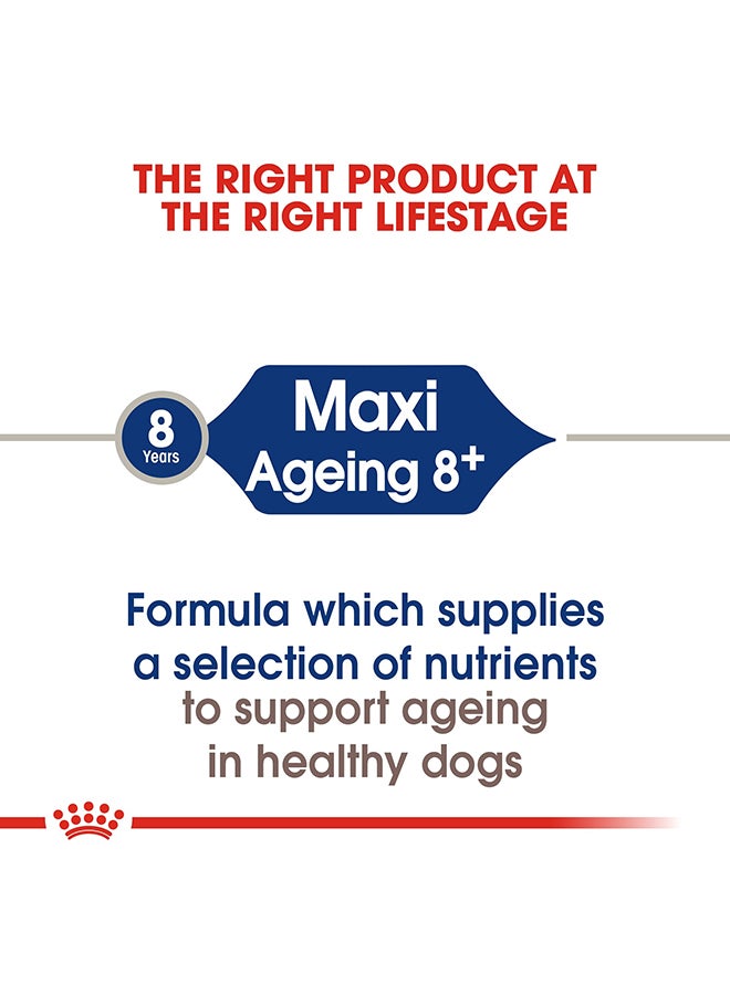 ROYAL CANIN Size Health Nutrition Maxi Ageing 8+ 15kg  - Image 5