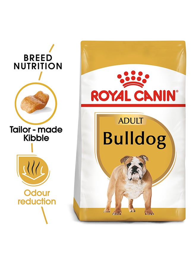 رويال كانين طعام صحي لتغذية الكلاب البالغة من سلالة البلدوغ 12كيلوجرام - Image 2