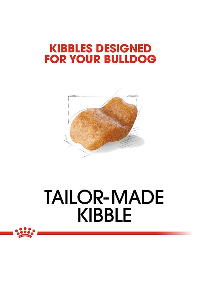 رويال كانين طعام صحي لتغذية الكلاب البالغة من سلالة البلدوغ 12كيلوجرام - Image 3