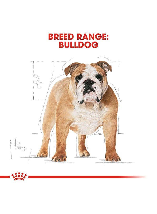 رويال كانين طعام صحي لتغذية الكلاب البالغة من سلالة البلدوغ 12كيلوجرام - Image 5