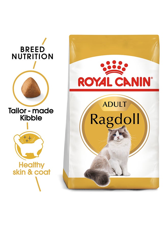 رويال كانين طعام قطط مخصص للقطط البالغة من سلالة راجدول - 2 كجم - Image 2