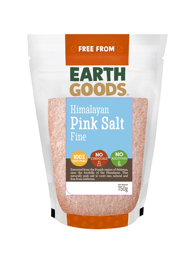 Earth Goods Himalayan Pink Salt Fine 750grams  - Image 1