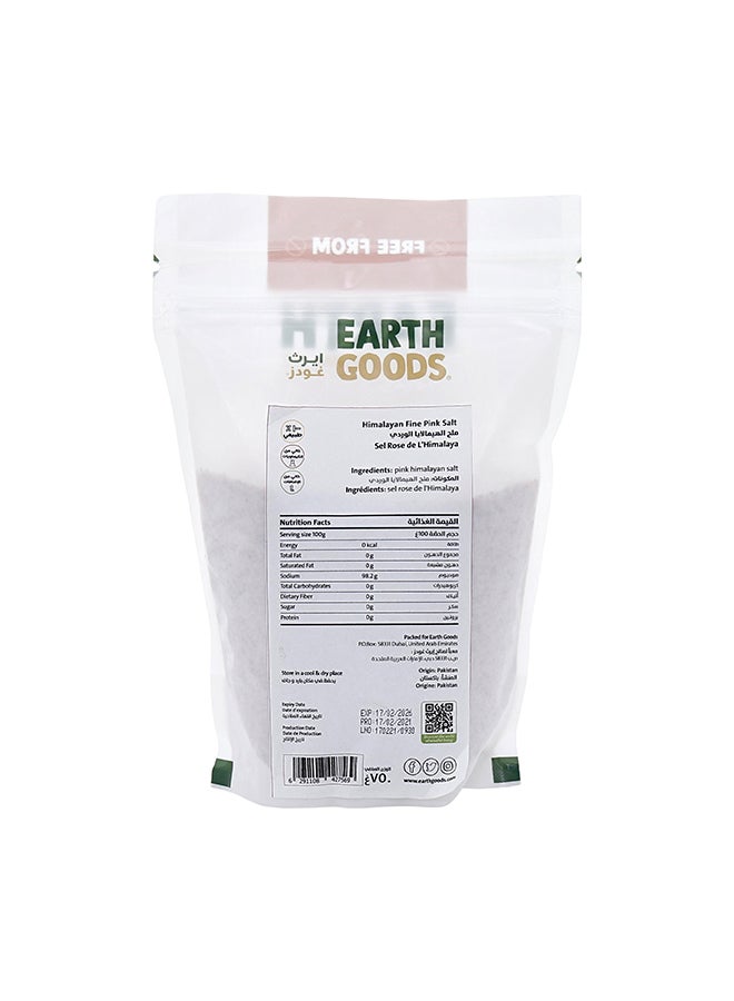 Earth Goods Himalayan Pink Salt Fine 750grams  - Image 2