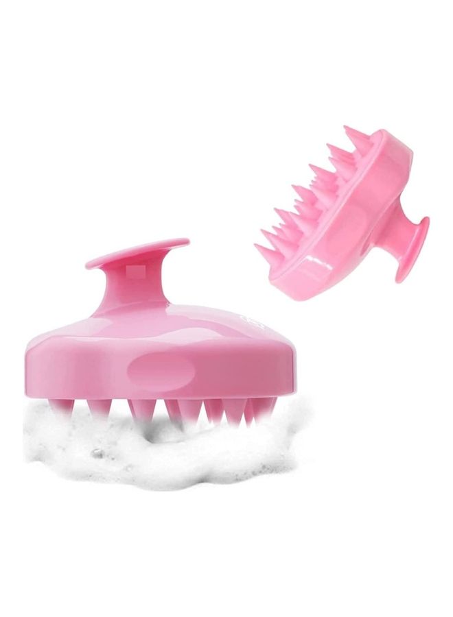 إيونتو فرشاة شعر عريضة لتقشير فروة الرأس وتنظيفها وردي 9.8سم - Image 2
