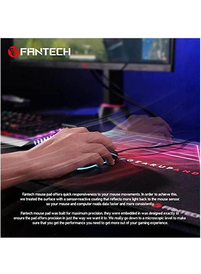 FANTECH - Vigil Mp902 Extended Gaming Mouse Pad -Speed-Type Surfaces - Quick Response To Your Mouse Movements - Built For Maximum Precision - Non-Slip Rubber Base - Image 1