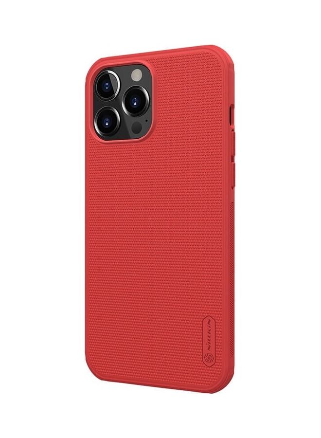 Nillkin Super Frosted Shield Hard Back Cover For Apple iPhone13 Pro Max Red - Image 3