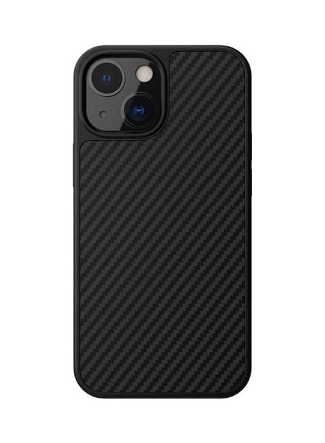 Nillkin Synthetic Fiber Hard Back Cover For Apple Iphone13 Black - Image 1