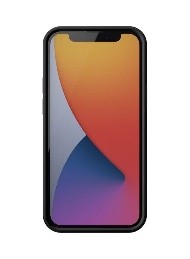 Nillkin Synthetic Fiber Hard Back Cover For Apple Iphone13 Black - Image 2