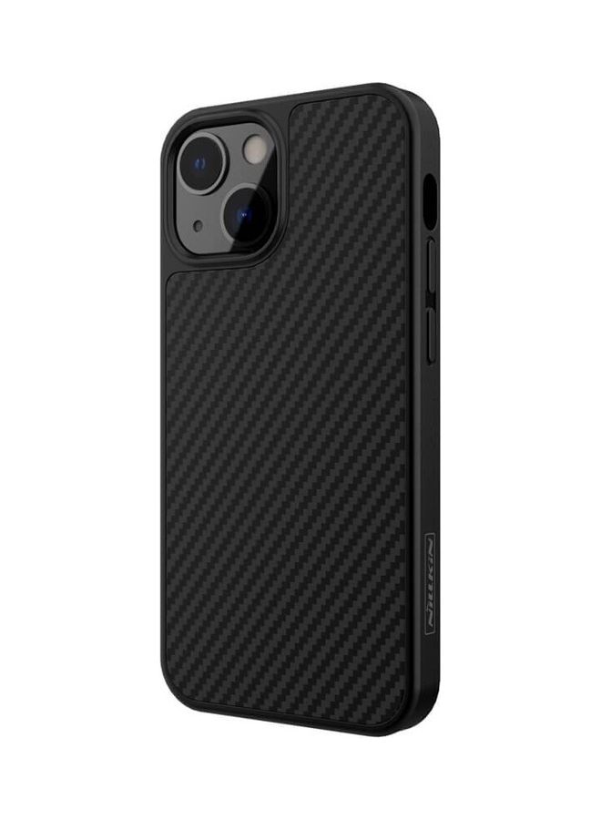 Nillkin Synthetic Fiber Hard Back Cover For Apple Iphone13 Black - Image 3