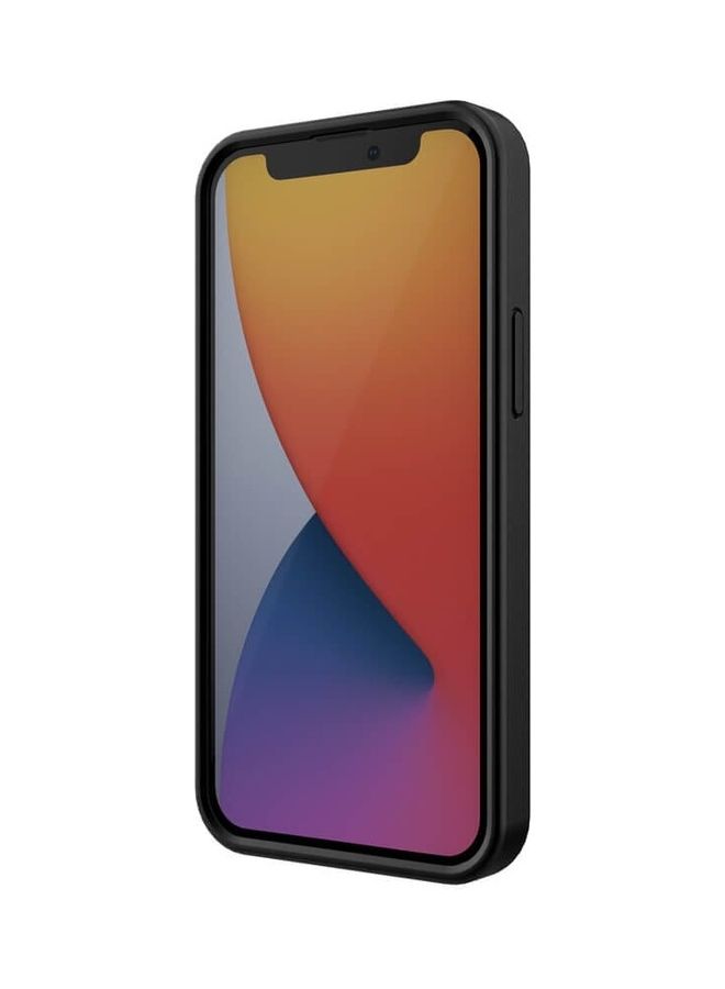 Nillkin Synthetic Fiber Hard Back Cover For Apple Iphone13 Black - Image 4