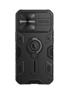 Nillkin CamShield Armor Case with Dazzling Metal Camera Cover For Apple iPhone 13 Pro Black  - Image 1