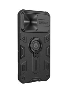 Nillkin CamShield Armor Case with Dazzling Metal Camera Cover For Apple iPhone 13 Pro Black  - Image 4