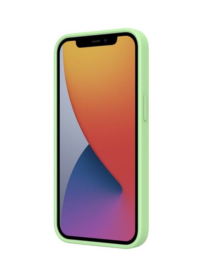 Nillkin Camshield Silky Silicone Case Hard Back Cover For Apple Iphone13 Pro Mint Green - Image 4