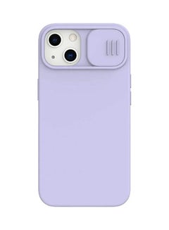 Camshield Silky Magnetic Silicone Case Hard Back Cover For Apple Iphone13 Misty Purple