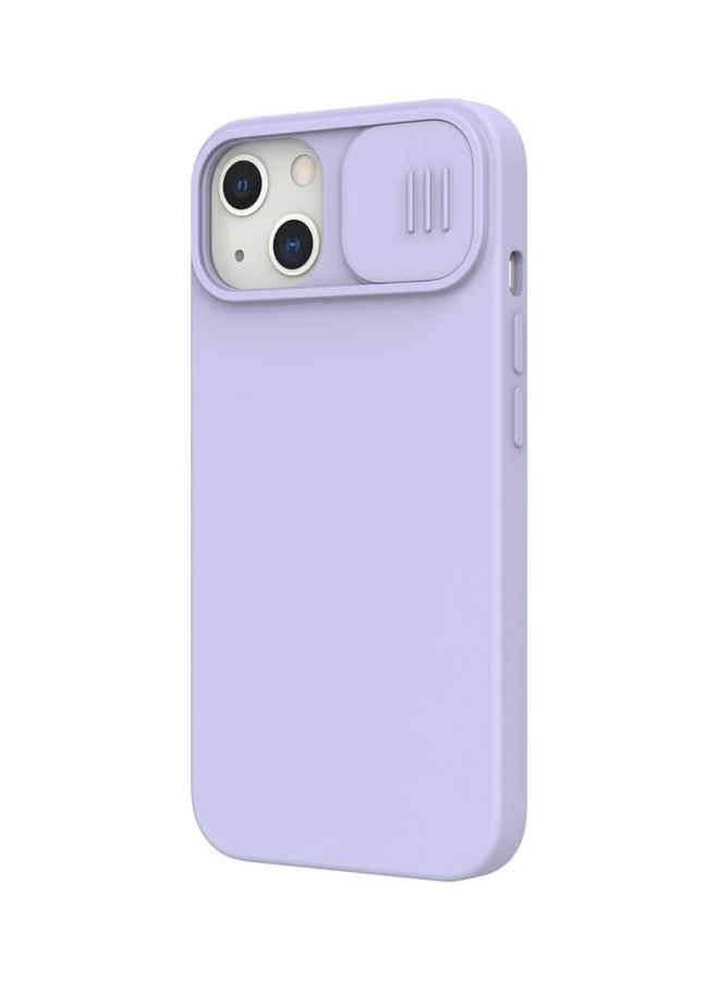 Nillkin - Camshield Silky Magnetic Silicone Case Hard Back Cover For Apple Iphone13 Misty Purple - Image 1