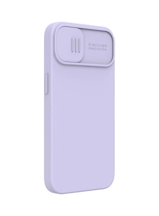 Nillkin - Camshield Silky Magnetic Silicone Case Hard Back Cover For Apple Iphone13 Misty Purple - Image 1