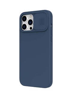 Camshield Silky Silicone Case Hard Back Cover For Apple Iphone13 Pro Max Midnight Blue - v1632690661/N51050809A_5