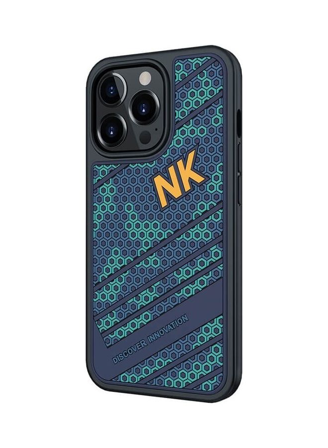 Nillkin - Striker Case Hard Back Cover For Apple iPhone 13 Pro Max Blue Green - Image 1