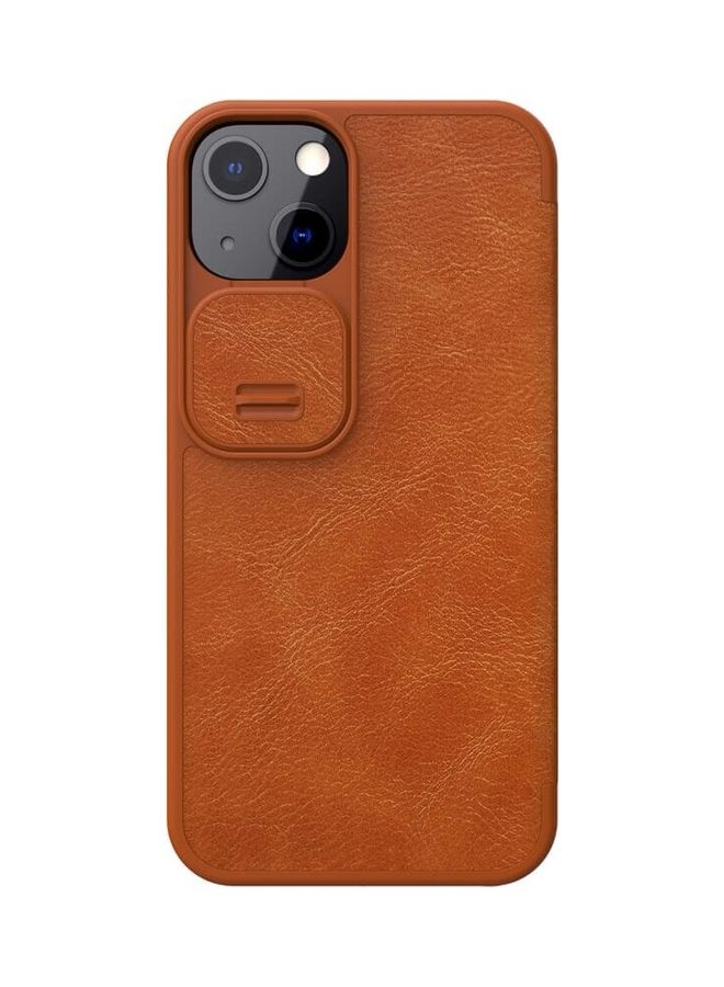 Nillkin - Qin Pro Leather Case Hard Back Cover For Apple Iphone13 Brown - Image 1