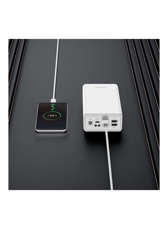 BOROFONE - 40000 mAh Rider Fully Compatible Power Bank 40000Mah White - Image 1