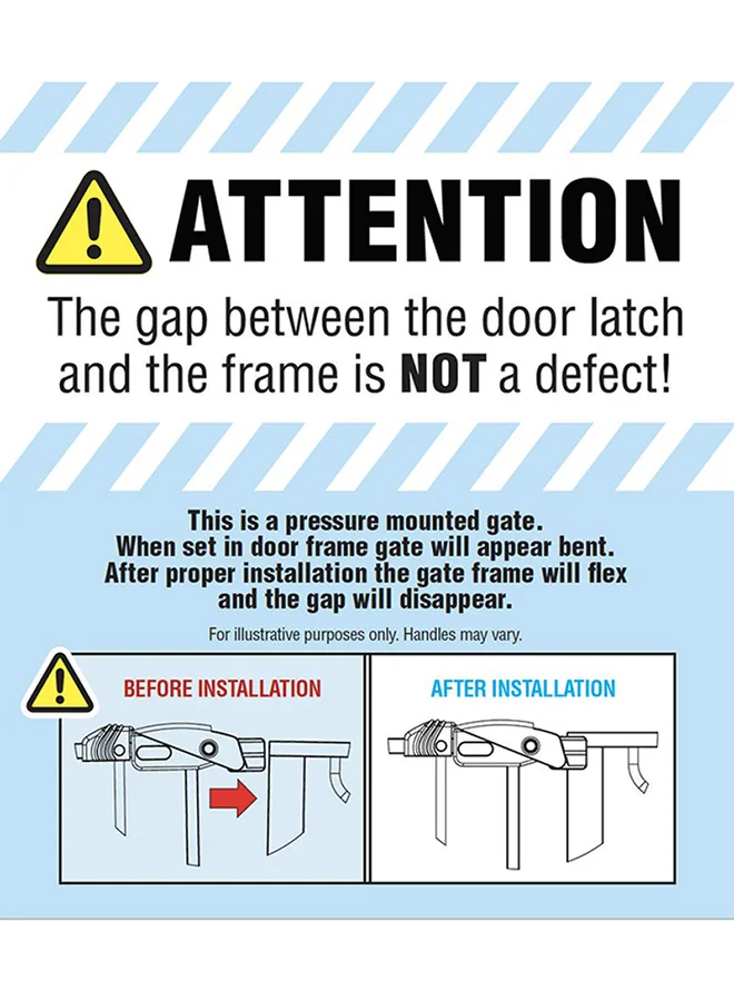 Regalo Easy Step Extra Tall Baby Gate | Adjustable Safety Gate for Doorways & Stairs | Fits 73.66-92.71 CM (29-36 Inches) Wide | 76 CM (36 Inches) Tall | Auto-Close | Pressure Mount | Secure & Durable