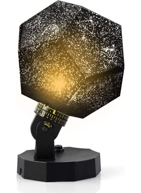 Star Projector LED Night Light Black 20.5x28.3x5.5cm