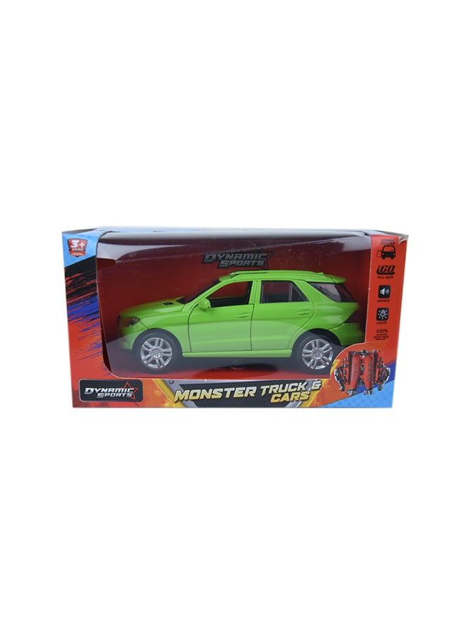 Rescue Van Pullback  With Light And Sound Assorted 15.5 x 7 x 7cm
