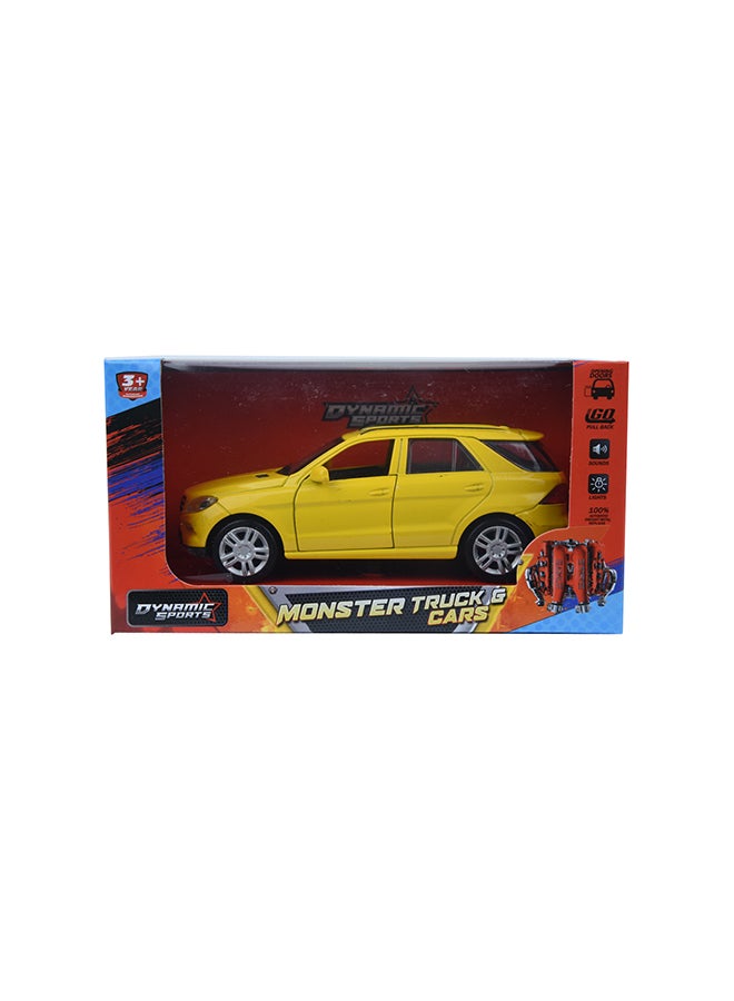 Rescue Van Pullback  With Light And Sound Assorted 15.5 x 7 x 7cm