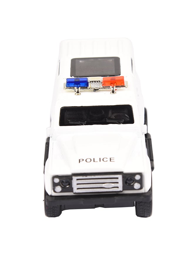 Police Pullback Jeep With Light And Sound Assorted 15.5 x 7 x 7cm