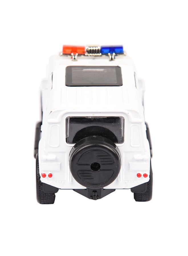 Police Pullback Jeep With Light And Sound Assorted 15.5 x 7 x 7cm
