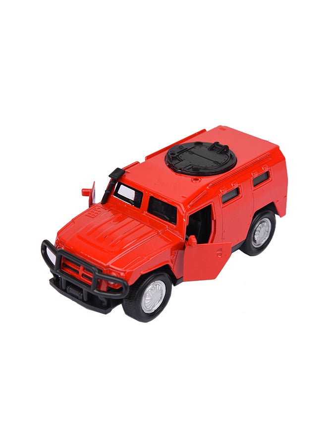 Dynamic Sports - Diecast Pullback Armour Car With Light And Sound Assorted 15.5 x 7 x 7cm - Image 1