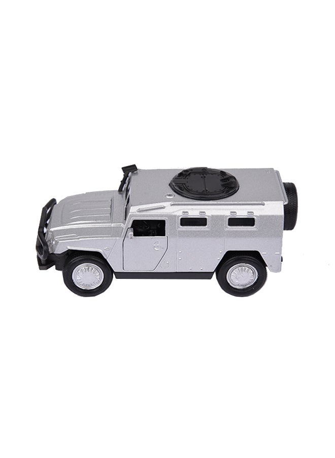 Dynamic Sports - Diecast Pullback Armour Car With Light And Sound Assorted 15.5 x 7 x 7cm - Image 1