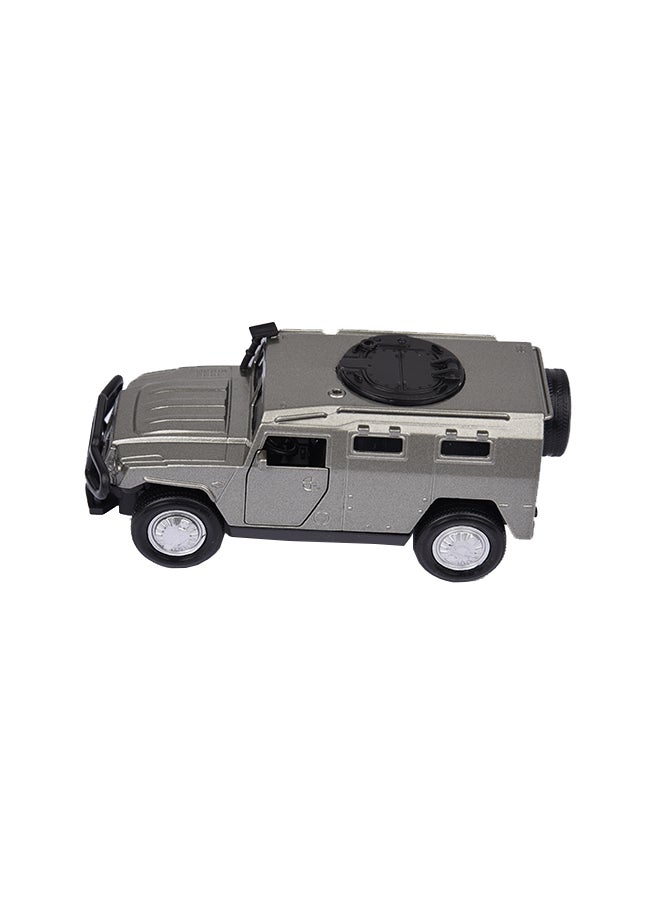 Dynamic Sports - Diecast Pullback Armour Car With Light And Sound Assorted 15.5 x 7 x 7cm - Image 1