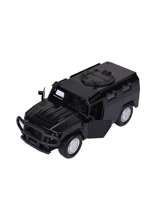 Dynamic Sports - Diecast Pullback Armour Car With Light And Sound Assorted 15.5 x 7 x 7cm - Image 1
