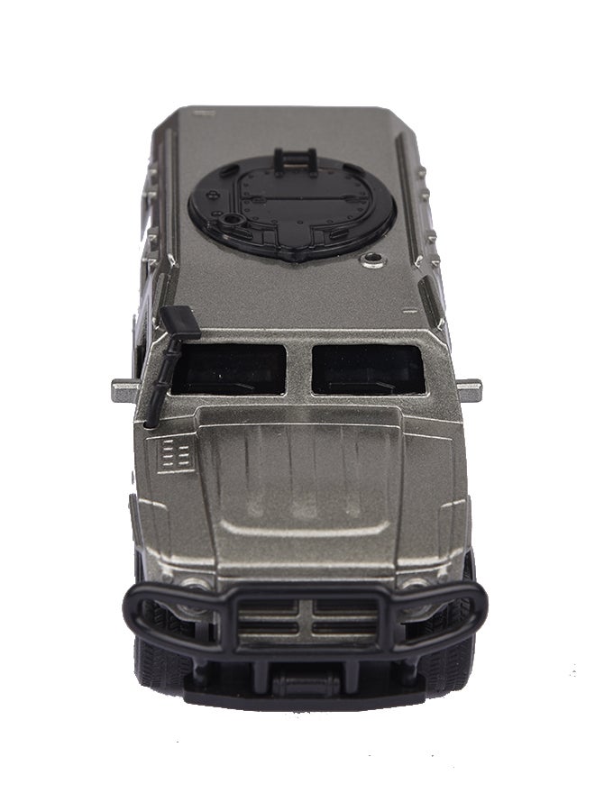 Dynamic Sports - Diecast Pullback Armour Car With Light And Sound Assorted 15.5 x 7 x 7cm - Image 1