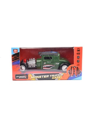 American Drag Racing Pullback Car With Light And Sound Assorted 15.5 x 7 x 7cm - v1632717401/N50791135A_1