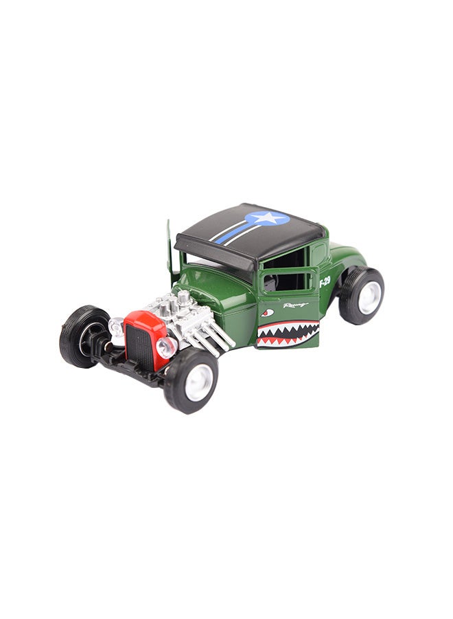American Drag Racing Pullback Car With Light And Sound Assorted 15.5 x 7 x 7cm