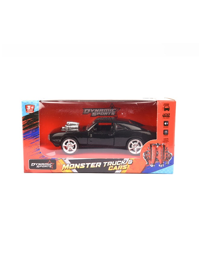 American Muscle Pullback Car With Light And Sound Assorted 15.5 x 7 x 7cm
