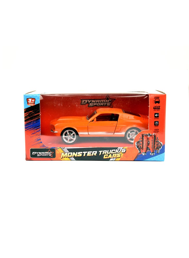 American Muscle Pullback Car With Light And Sound Assorted 15.5 x 7 x 7cm