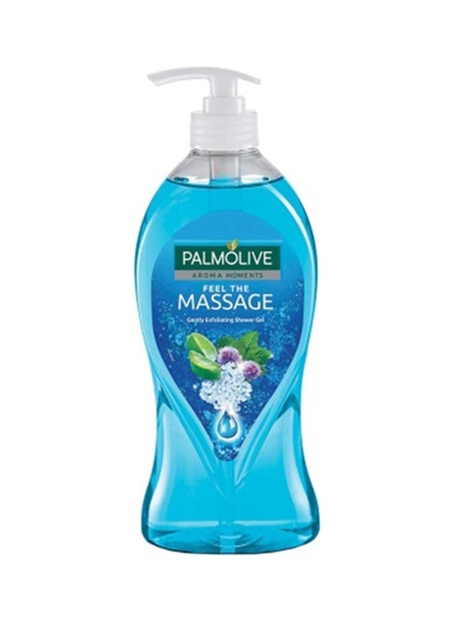 Palmolive - Feel The Massage Gentle Exfoliating Shower Gel Blue 750ml - Image 1