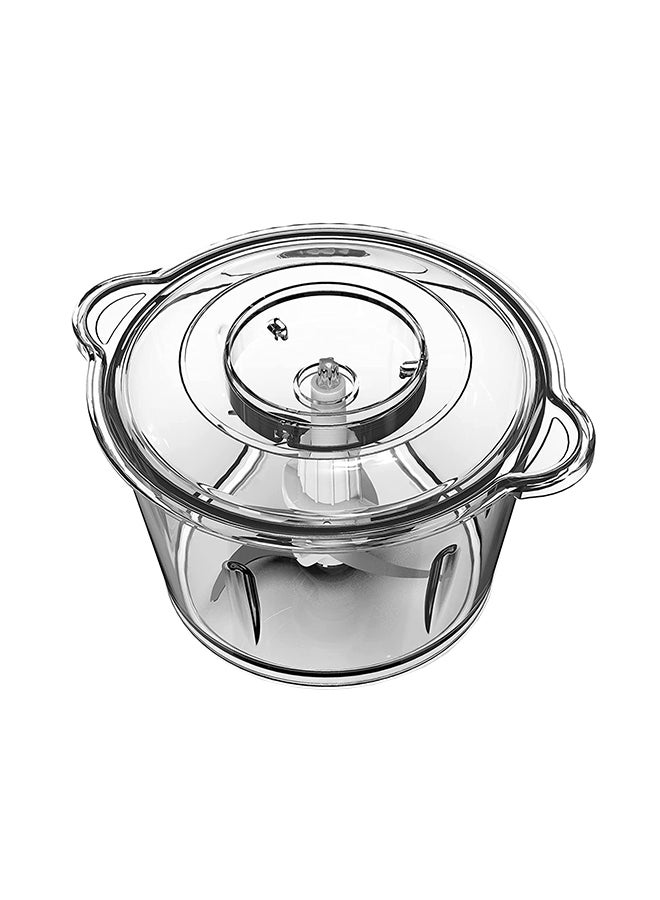 DAEWOO - Chopper With Mincer Grinder Function, With Glass Bowl And Quad Blade, Korean Technology 1.8 L 500.0 W DFC2052 White - Image 1