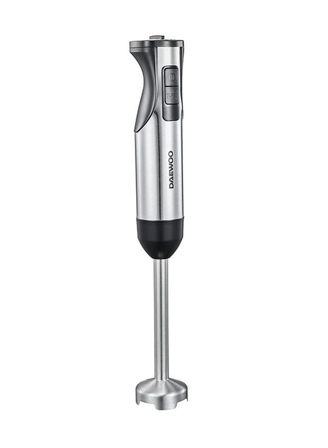 DAEWOO Stainless Steel Stem Hand Blender With Chopper And Whisk 3-in-1 600W Korean Technology DHB2340 Black  - Image 5