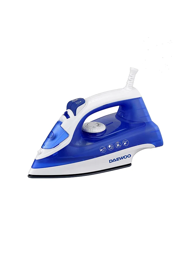 DAEWOO Steam Iron With Self Clean Function, Korean Technology 250.0 ml 1800.0 W DSI2019DB Dark Blue