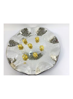 IVV Decorative Glamorous Centrepiece Silver  - Image 1