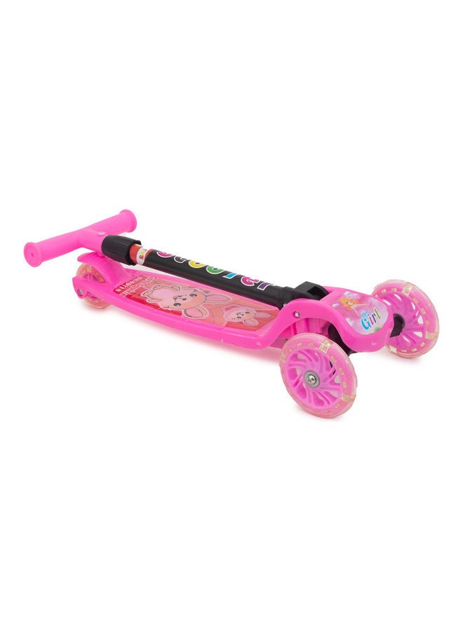 BABY PLUS Kids Scooter Pink 24x13x59cm - Image 2